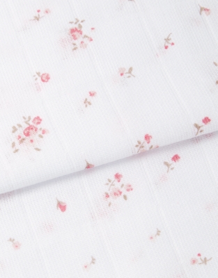 Organic Cotton Minnie Floral Muslins — Set of 2