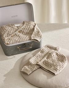 Organic Cotton New Arrival Knitted Gift Set (0–6mths)