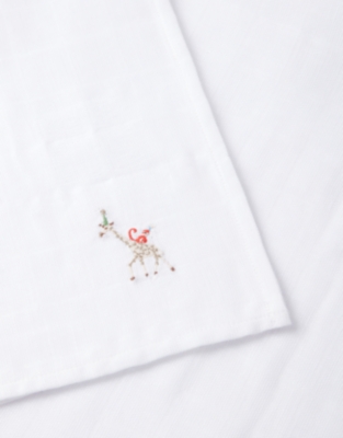 Organic Cotton Party Animal Muslins — Set of 2