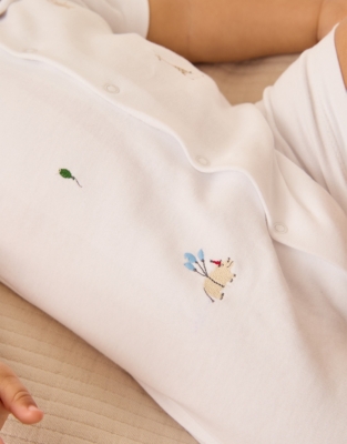 Organic Cotton Party Animals Embroidered Shortie (0–24mths)