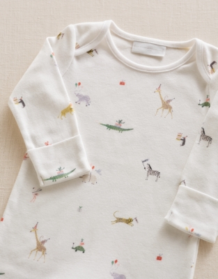 Organic Cotton Party Animals Luxury Gift Set (0–6mths)