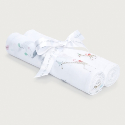 Organic Cotton Party Animals Muslins – Set of 2