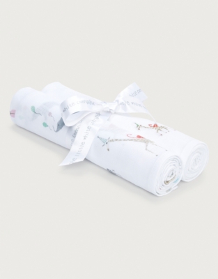 Organic Cotton Party Animals Muslins – Set of 2