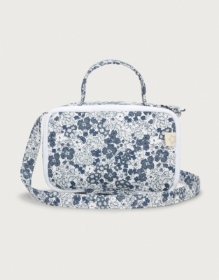 Organic Cotton Petunia Floral Bag