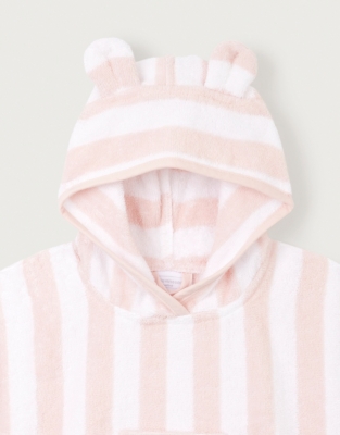 Pink striped hoodie hotsell