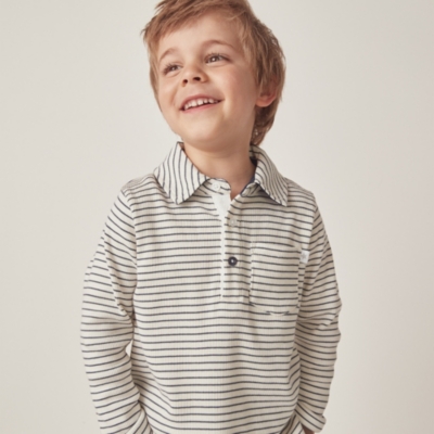 Organic Cotton Polo Top (18mths–6yrs)