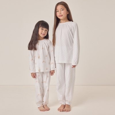 Organic Cotton Relaxed Fit Animals and Polka Dot Pyjamas – Set of 2