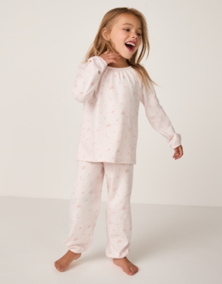 Organic Cotton Relaxed Fit Autumn Scene Boho Pyjamas (2–12yrs)