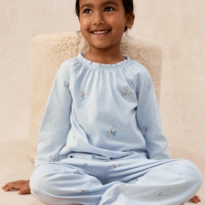 Organic Cotton Relaxed Fit Enchanted Fairy Boho Pyjamas (2–12yrs)