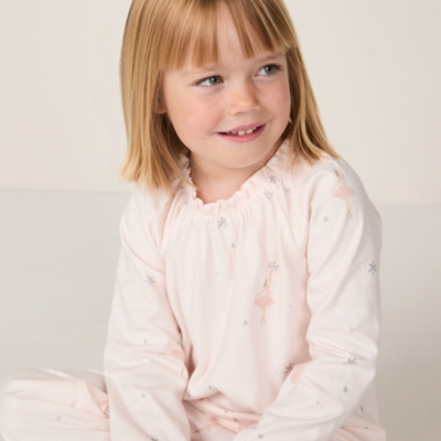 Organic Cotton Relaxed Fit Nutcracker Ballerina Pyjamas (2–12yrs)