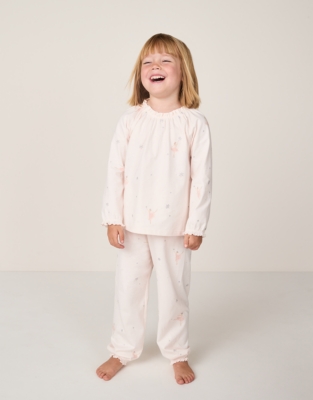 Organic Cotton Relaxed Fit Nutcracker Ballerina Pyjamas (2–12yrs)