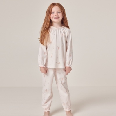 Organic Cotton Relaxed Fit Swan Lake Ballerina Pyjamas (1–12yrs)