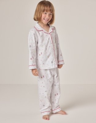 Organic Cotton Relaxed Fit Traditional 12 Days of Christmas Pyjamas (1–12yrs)