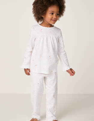 Organic Cotton Relaxed Fit Twinkle Star Fairy Pyjamas (2–12yrs)