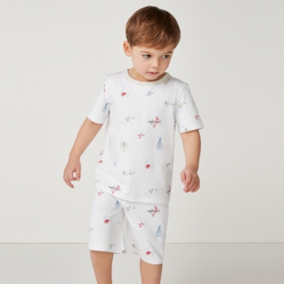 Organic Cotton Relaxed Fit Under The Sea Shortie Pyjamas (1–12yrs)