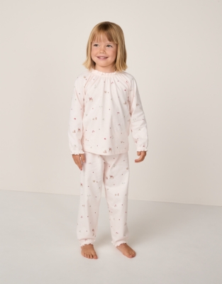 Organic Cotton Relaxed Fit Winter Woodland Pyjamas (2–12yrs)