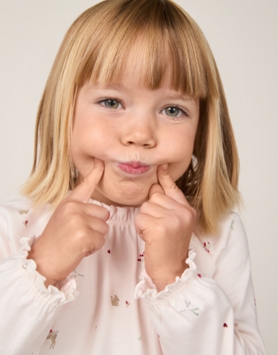 Organic Cotton Relaxed Fit Winter Woodland Pyjamas (2–12yrs)