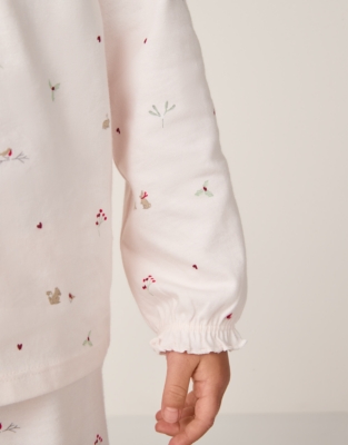 Organic Cotton Relaxed Fit Winter Woodland Pyjamas (2–12yrs)