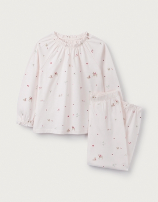 Organic Cotton Relaxed Fit Winter Woodland Pyjamas (2–12yrs)