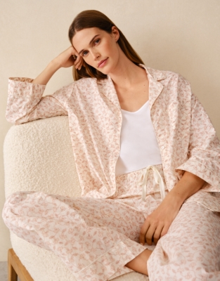 Organic Cotton Relaxed Floral Pyjama Set