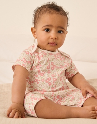 Organic Cotton Reya Floral Shortie (0–24mths)
