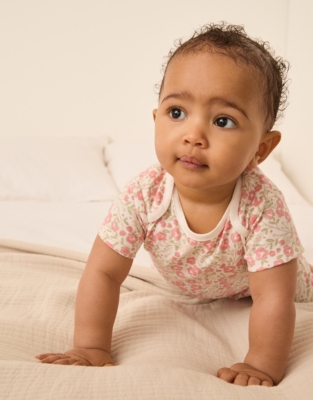 Organic Cotton Reya Floral Shortie (0–24mths)