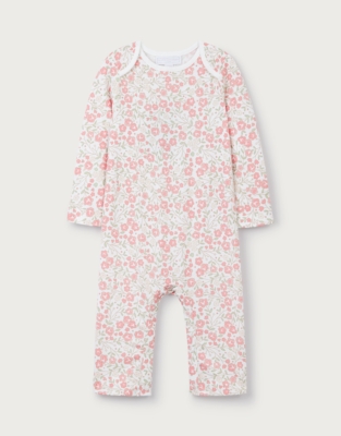 Organic Cotton Reya Floral Sleepsuit (0–24mths)
