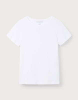 Organic Cotton Rib T-Shirt (18mths–6yrs)