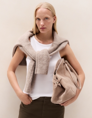 Organic Cotton Ribbed Vest