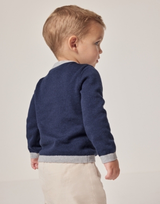 Organic Cotton Rocket Jumper (0–18mths)