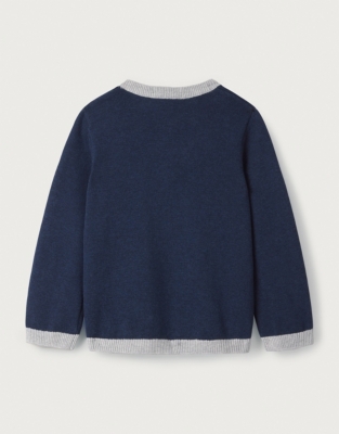 Organic Cotton Rocket Jumper (0–18mths)