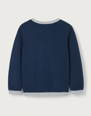 Organic Cotton Rocket Jumper (18mths–6yrs)