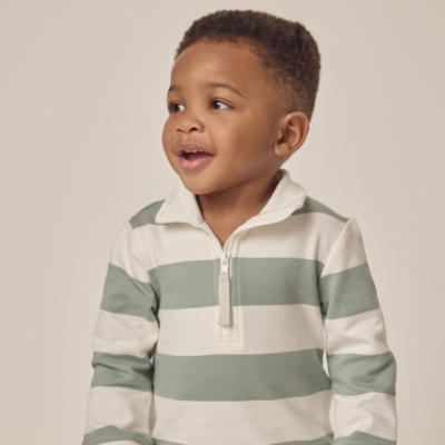 Organic Cotton Rugby Top (0–18mths)