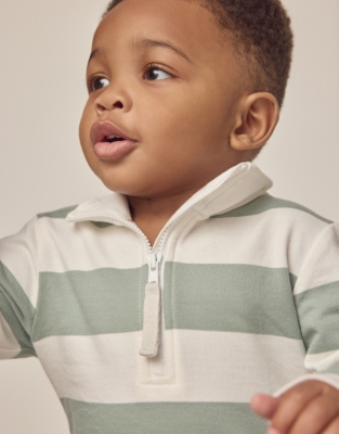 Organic Cotton Rugby Top (0–18mths)