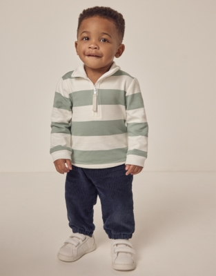 Organic Cotton Rugby Top (0–18mths)