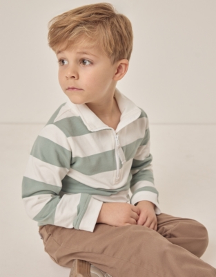 Organic Cotton Rugby Top (18mths–6yrs)