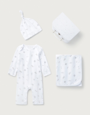 Organic Cotton Safari Friends Gift Set (0—6mths)