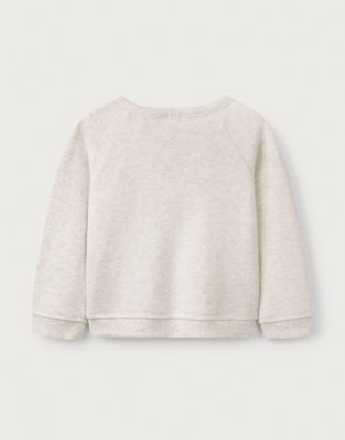 Organic Cotton Sailboat Sweatshirt (0–18mths)
