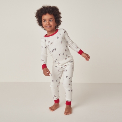 Organic Cotton Skinny Fit London Print Pyjamas (1–12yrs)