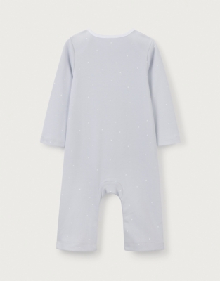 Organic Cotton Sleepy Cloud Envelope Neck Sleepsuit (0–24mths) | Baby ...