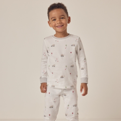  Organic Cotton Slim Fit Digger Print Pyjamas (1–12yrs)