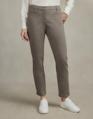 The white best sale company trousers