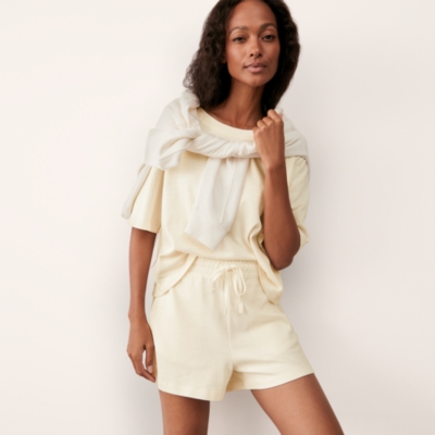 Organic Cotton Slub Lightweight Shorts