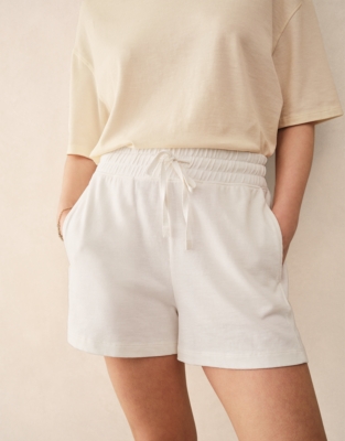 Organic Cotton Slub Lightweight Shorts