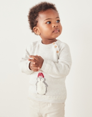 Baby white jumper sale