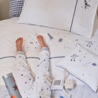 Organic Cotton Spaceman Bed Linen Set | Children's Bed Linen | The