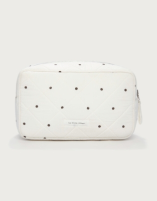 Organic Cotton Spot Print Washbag
