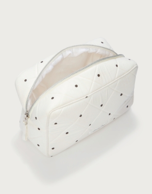 Organic Cotton Spot Print Washbag