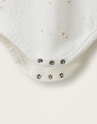 Organic Cotton Star Bodysuit (0-2yrs)