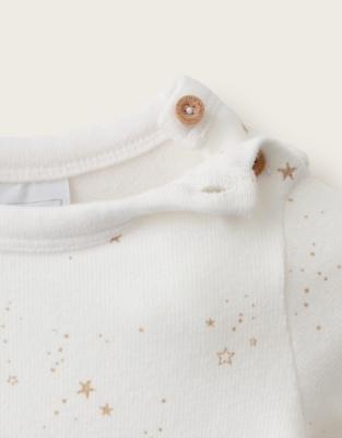 Organic Cotton Star Bodysuit (0-2yrs)